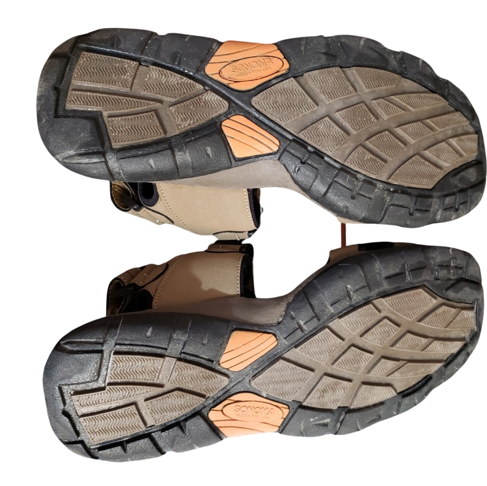 Sonoma Bradley sandals taupe size 11 mens - Picture 4 of 7